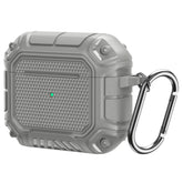 Funda protectora para auriculares Diamond Shield Mecha TPU + PC con gancho para AirPods 3, para AirPods 3